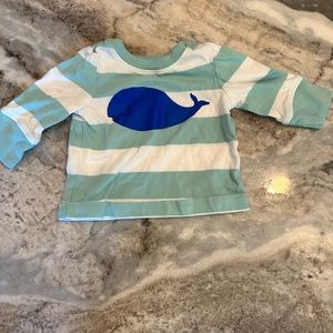 Hanna Anderson baby whale top